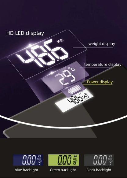 (Top selling) Smart Weight Scale with Bluetooth Connectivity for BodyMetrics Monitoring
